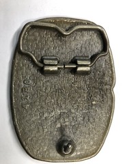 Vintage Country Belt Buckle with Guitar and Banjo & Music Notes