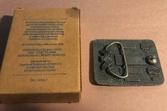 JEFF Gordon #24 Dupont Pewter Belt Buckle Original Box-Avon Gift collection-New