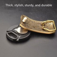 Pure brass Tang grass rich and precious flower belt buckle head ethnic style