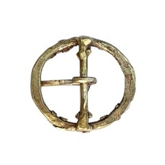 Handmade Solid Brass Belt Buckle USA | 1.5&Prime; « PEGASUS » Retro Artisan Buckle Men