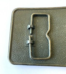 NRA Deer Hunting Belt Buckle Brass Gold Whittington Preserving Mens Unisex