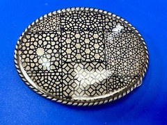 Trippy Multi Pattern Design What I Call Retro Wallpaper Belt Buckle By Ivan