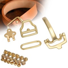 High Quality Brass Belt Buckle For Collar Or Belt Accessories Excellent