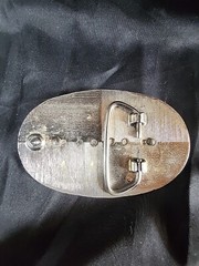 Vintage Copenhagen Western Flair Metal Belt Buckle. 66F