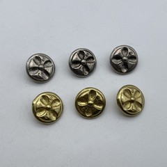 Cross Design Sewing Button,Clothing Shank Button,Brass Sewing Button lot