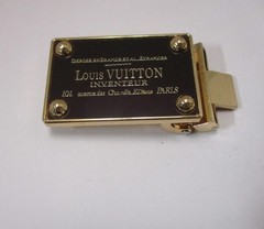 Vintage Louis Vuitton Inventeur Belt Buckle Paris