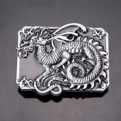 Unique Bold Dragon Claw Silver Belt Buckle Fits Up To 1-5/8&Prime; Wide Belt