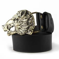 Belt buckle Wild boar head, Handmade hunter trophy wild boar