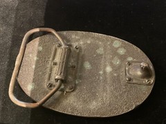 1992 Vintage Bass Anglers Sportsman Society 25th Anniversary Buckle