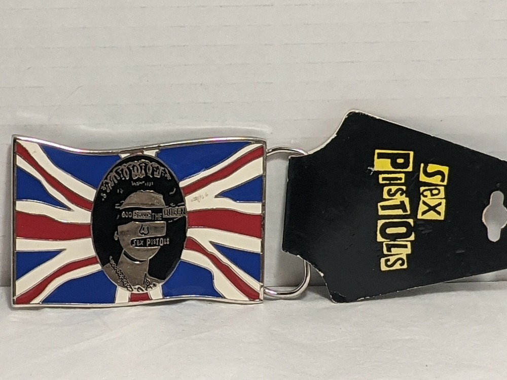 SEX PISTOLS (GOD SAVE THE QUEEN) Belt Buckle Official New With Label