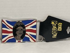 SEX PISTOLS (GOD SAVE THE QUEEN) Belt Buckle Official New With Label