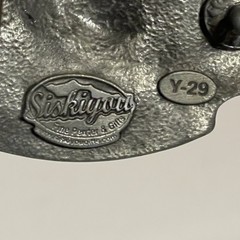 Vintage 1984 Siskiyou Bass Sport Fishing Pewter Belt Buckle Beautiful detailing