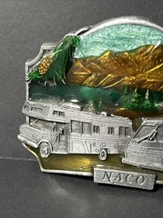 1992 Siskiyou Thousand Trails NACO Limited Edition 143 Of 500 Belt Buckle