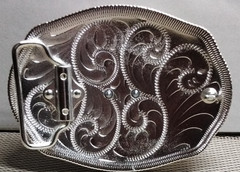 SAINT JUDE Western Cowboy Belt Buckle Hebilla Vaquera