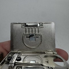 Nexbelt Belt Buckle Silver GRAY Waved Buckle only Ratchet System
