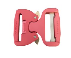 AustriAlpin Pink 38mm/1.5&Prime; Pro Style Cobra Buckle – Male Adjustable Female Fixed