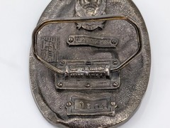 VTG 1986 Heavy Equipment Operator Belt Buckle The Great American Buckle Co USA
