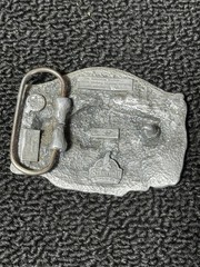 American Trucker Bound For Glory SISKIYOU Co. Men&rsquo;s Belt Buckle Metal Pewter