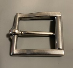 Heavy Duty Wave Roller Stainless Steel Hypoallergenic Belt Buckle, Any Size