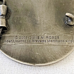 Belt Buckle – Guns n&rsquo; Roses 2005 Bravado Merchandising