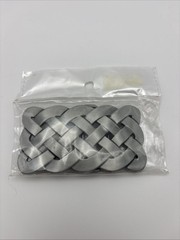 Celtic Cross Knot Metal Belt Buckle Rectangle Silver-Tone Color Buckle Rage NEW