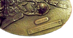 Vintage Metal I&rsquo;d Rather Be Fishing Belt Buckle Pewter Color Capt Hawk&rsquo;s USA