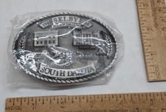 2000 – SELBY, SOUTH DAKOTA – #d – belt BUCKLE – listing #6874