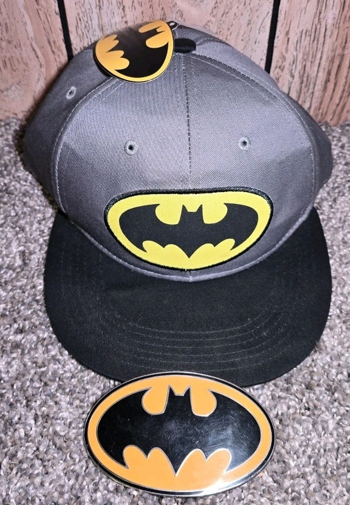 Batman Hat And Belt Buckle