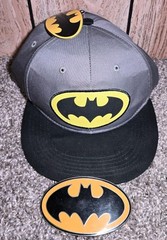 Batman Hat And Belt Buckle