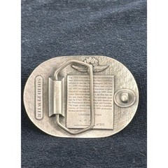 Vintage 1990 Indy 500 Chevrolet Beretta Pace Car Pewter Belt Buckle 100/500
