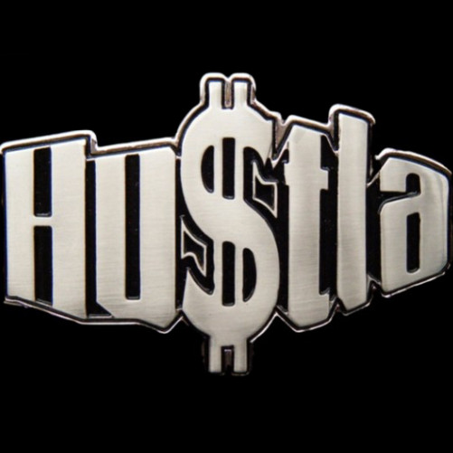 HUSTLA HUSTLER PUSHER PIMP SEXY MONEY BELT BUCKLES BOUCLE DE CEINTURE