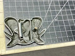 Boots And Hat – Country Western Cowboy Cowgirl Cut Out Vintage Belt Buckle