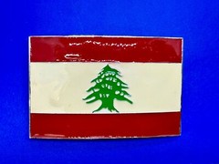 Lebanon Lebanese Liban National Flags Middle East Flag Belt Buckle