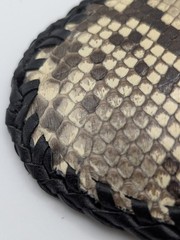 Genuine Python Snakeskin Belt Buckle The Skin Shop Leather Braided Western