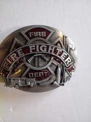 Firemen Belt Buckle Firefighter Men&rsquo;s Women&rsquo;s