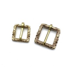 20/25mm Tang Grass Copper Buckle Collar Fastener Belt Buckle Watch Strap Buckle