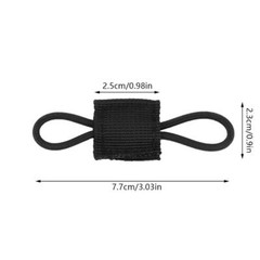 Tactical MOLLE Elastic Molle Ribbon Buckle Outdoor Military Hiking Hunting Tools