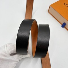 Louis Vuitton Pre-Owned Sainteur Stamp Men&rsquo;S Belt Leather