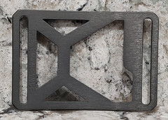 GRIP6 BELT BUCKLE – WORKBELT TACTICAL PRO – GUNMETAL GRAY – 1.75 INCH WIDE WORK