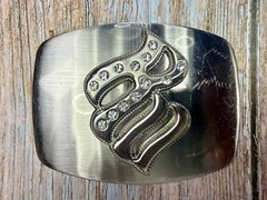 Rocawear with Rhinestone Bling Belt Buckle RW Hip Hop Fashion Vintage 2000s Y2K