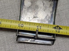 vintage WESTERN buckle belt HANDCRAFTED german silver ALPACA abalone HORSE