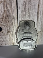 Vintage 1983 Enameled Harley Davidson Eagle Belt Buckle American Buckle Co