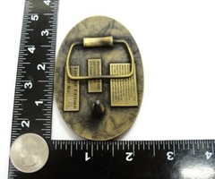 Vintage Belt Buckle J.J. Case Threshing Machine Racine Wisconsin USA Ltd Edition