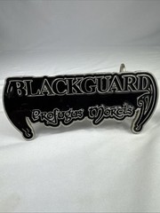 Very RARE – Blackguard Profugus Mortis – Canadian Death Metal Belt Buckle