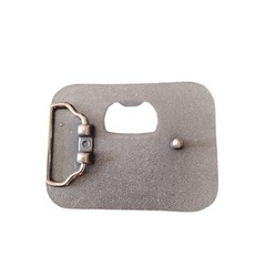 Western Cowboy Steer Bottle Opener Belt Buckle