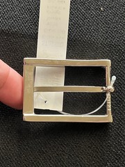 Tulliani Silver Tone Belt Buckle – NEW