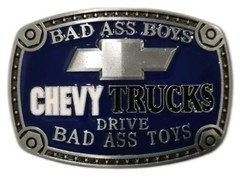 New Chevy trucks bad boys belt buckle