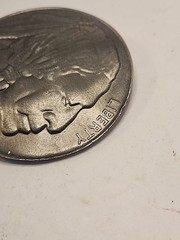 1926 Buffalo Nickel Design Belt Buckle Grt Amer. Chicago Beltbuckle Co. 1979