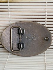 Vintage RAM Belt Buckle By Oden – Made In USA – 2-3/4”x 2”