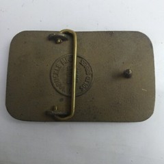 Boy Scouts of America Mataguay Scout Reservation Belt Buckle Solid Brass Vintage